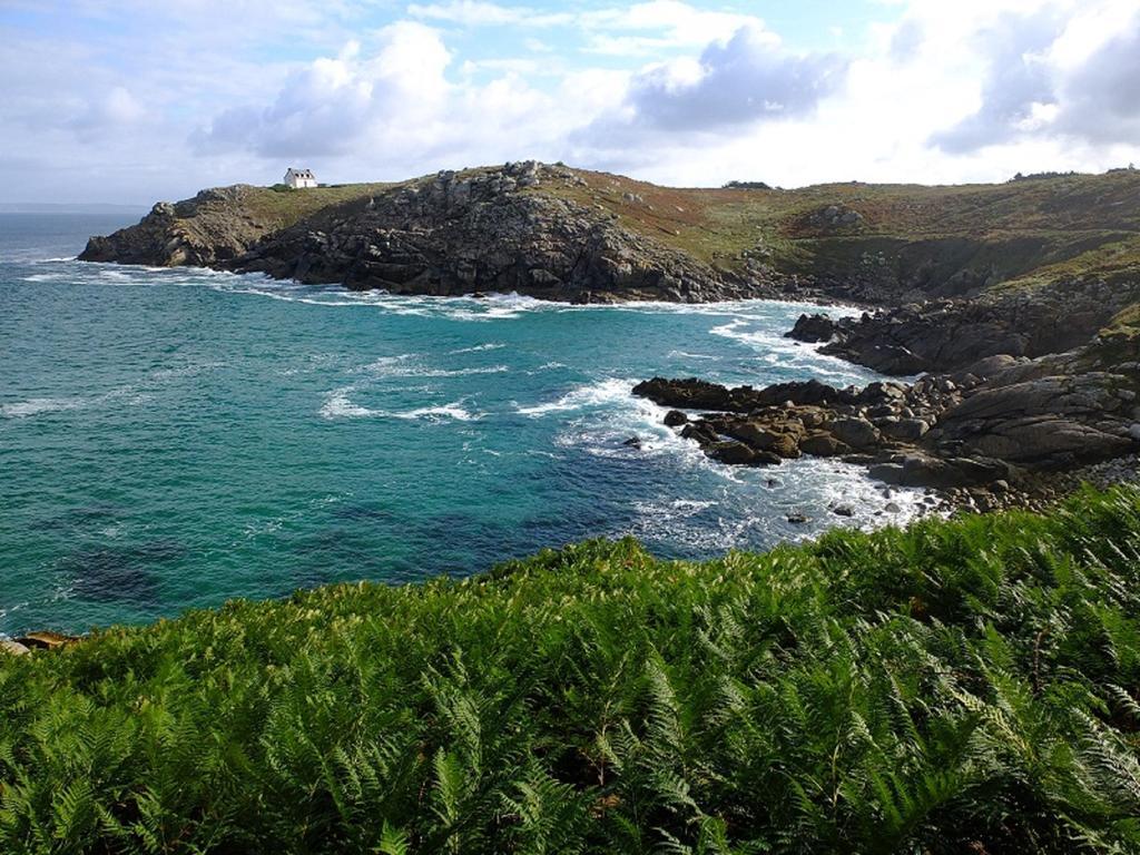 Au Calme A 10Mn Des Baies De Douarnenez Et Audierne Avec Cuisine A Disposition Mahalon Exterior foto